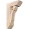 Ekena Millwork Olympic Slat Smooth Bracket w/ Offset Brace, Douglas Fir, 7 1/2"W x 20"D x 32"H BKT0806X20X32OLY06SDF - alternate 1